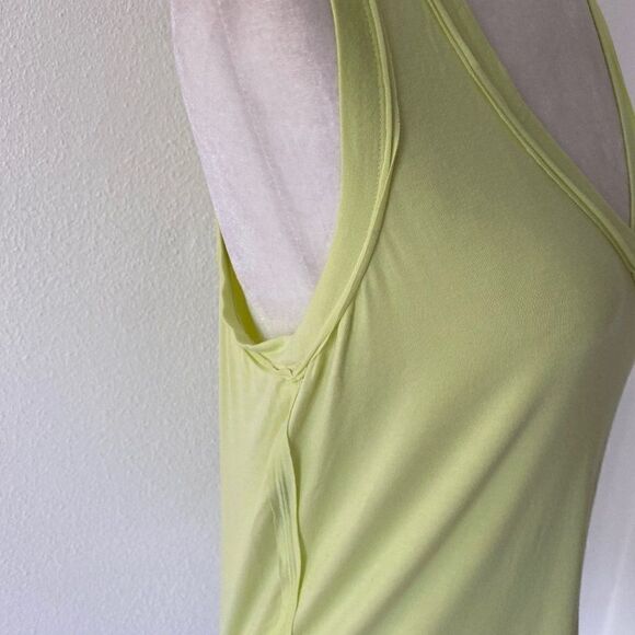 We The Free Green V Neck Sleeveless Tank Top SZ XS - Picture 3 of 10